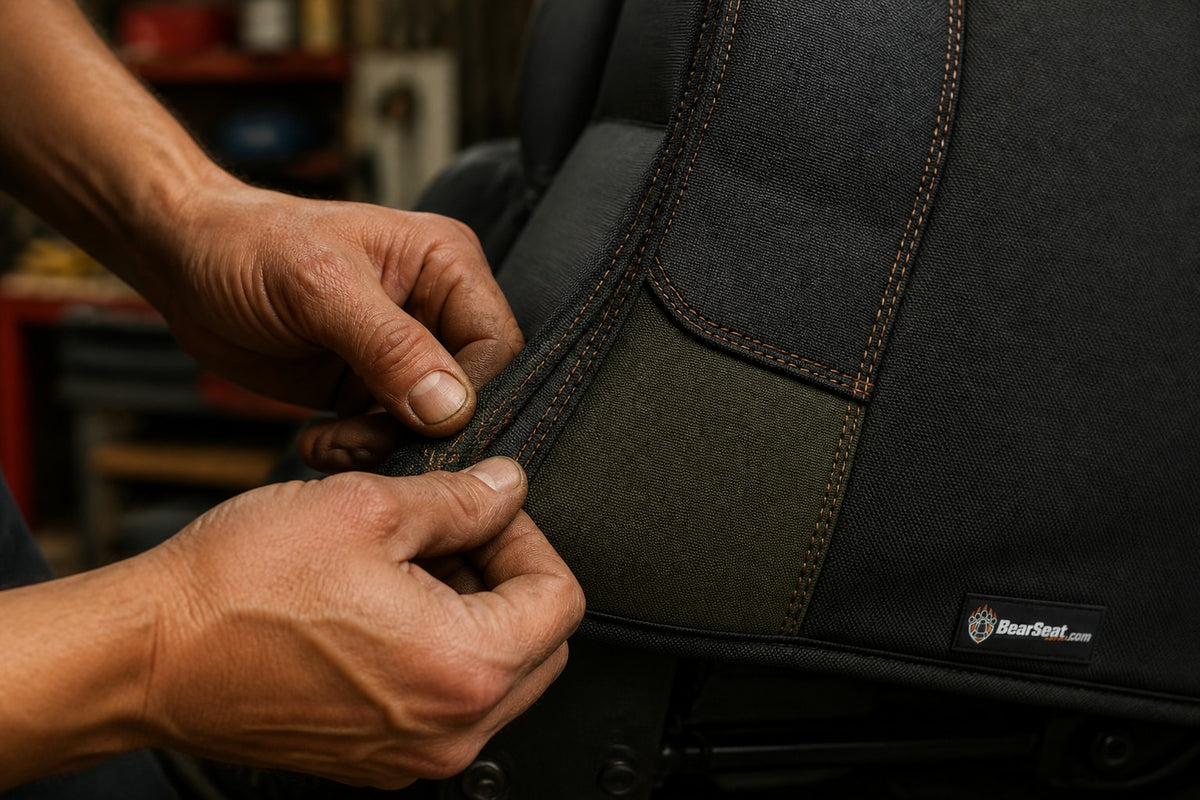 BearSeats website image: about quality inspection (AI-generated depiction)